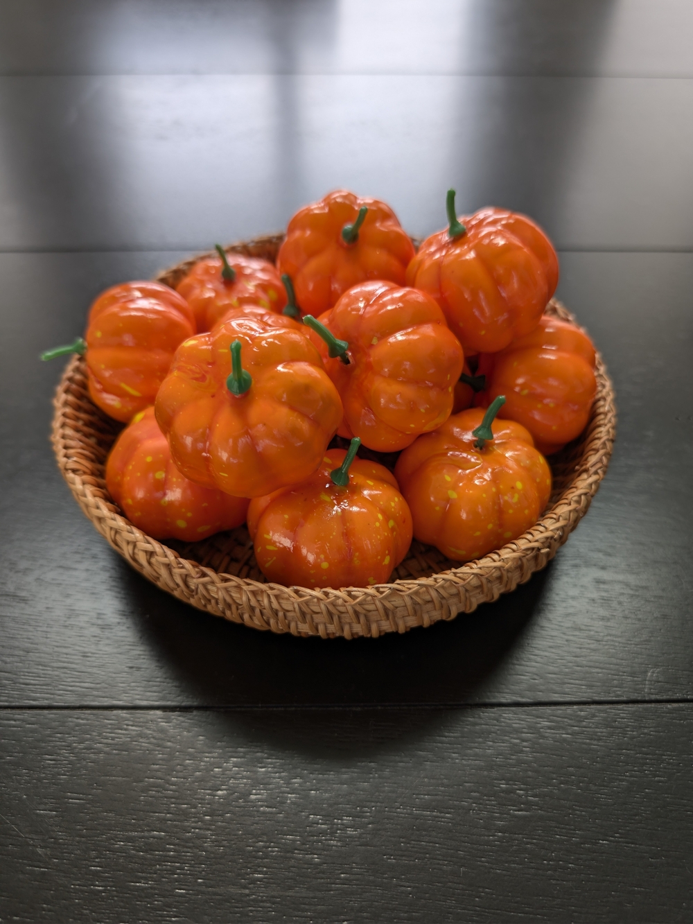 Decorative Orange Mini Pumpkins